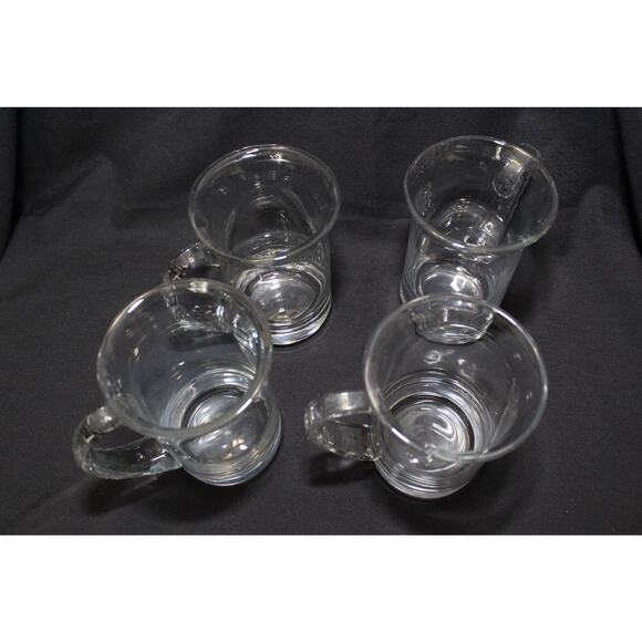 RARE Vintage Set of 6 Holmegaard Glass Beer Mugs Glasses by Michael Bang - Picture 6 of 7